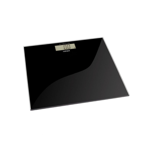 Balança digital de WC HAEGER DARK – Com pilhas incluídas