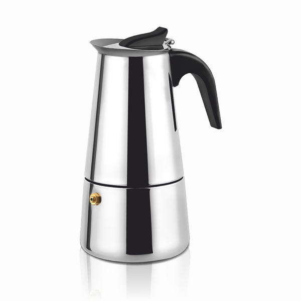 Cafeteira HAEGER SS MOKA POT 6 – Em Inox 6 chávenas