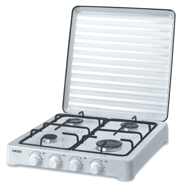 Fogareiro a gás HAEGER QUAD FIRE – Com 4 queimadores