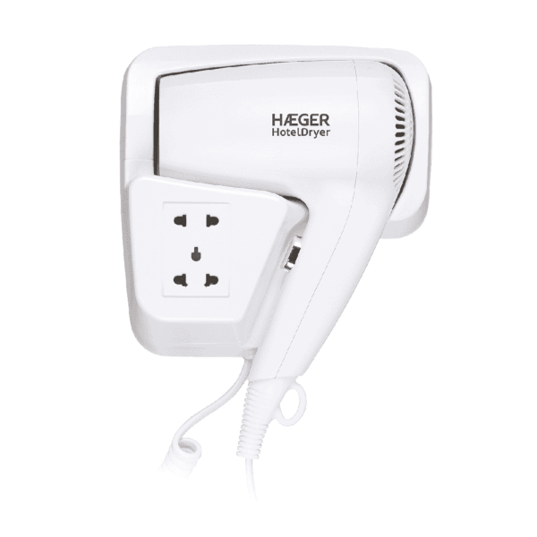Secador cabelo para hotel HAEGER HOTEL DRYER – 1200W