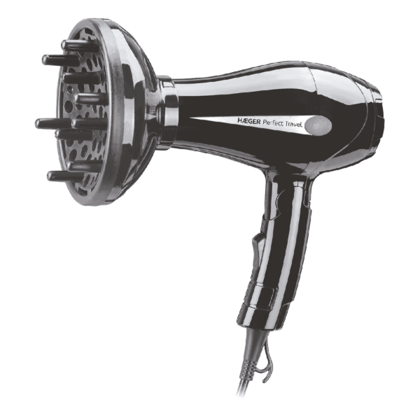 Secador de cabelo de Viagem HAEGER PERFECT TRAVEL – 750W com difusor