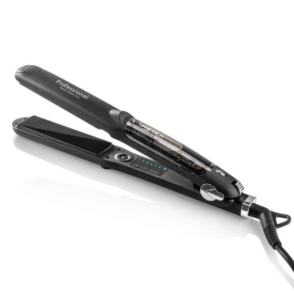 Alisador de Cabelo HAEGER Steam Styler Pro – Sistema de Vapor, Titânio, 140ºC a 230ºC