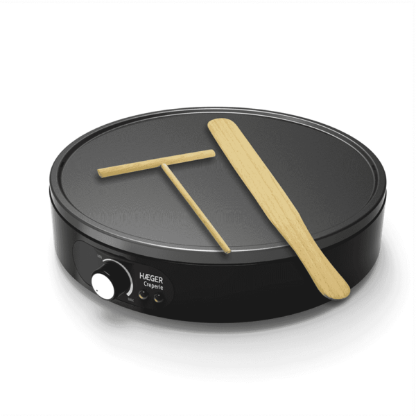 Máquina de crepes HAEGER CREPERIA – 1000W