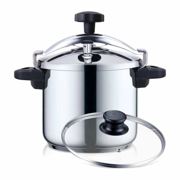 Panela de Pressão HAEGER PRESSURE COOKER 18/10 2 in 1 – 10L