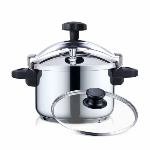 Panela de Pressão HAEGER PRESSURE COOKER 18/10 2 in 1 – 4 Litros