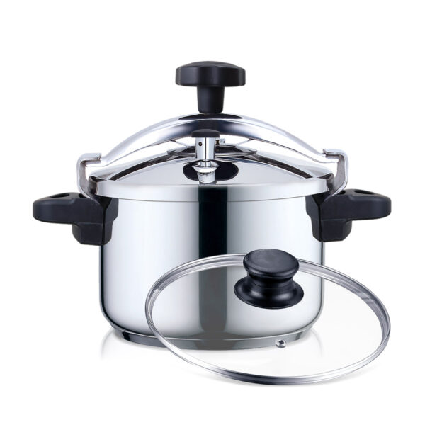Panela de Pressão HAEGER PRESSURE COOKER 18/10 2 in 1 – 8 Litros