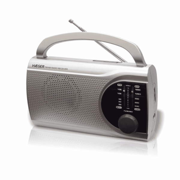 Rádio portátil HAEGER SURROUND AM/FM – AC/DC