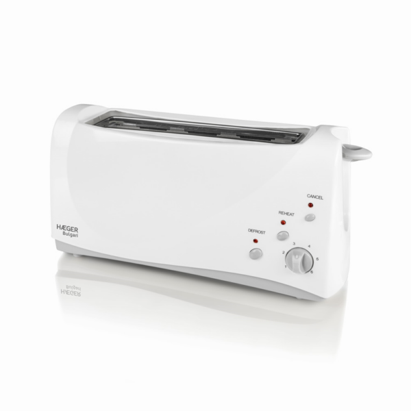 Torradeira HAEGER BULGARI – 1000W com abertura extra larga