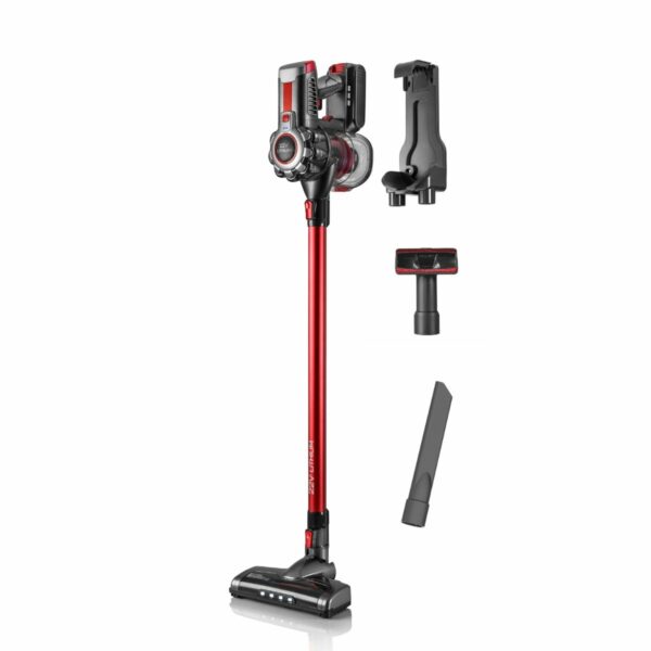 Aspirador Vertical sem Fios HAEGER Jupiter 22.2V – 40 min, 0.6 L, 120W, Filtro Ciclónico