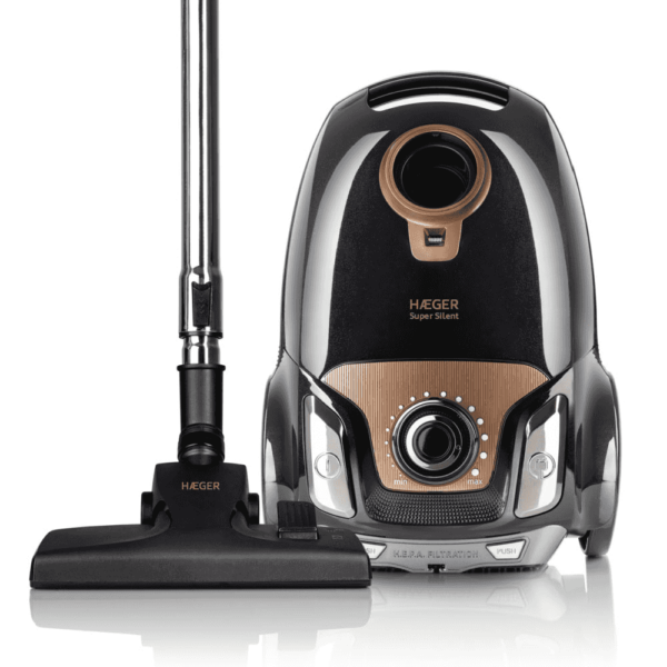 Aspirador Silencioso com saco HAEGER Super Silent – 750W 4L